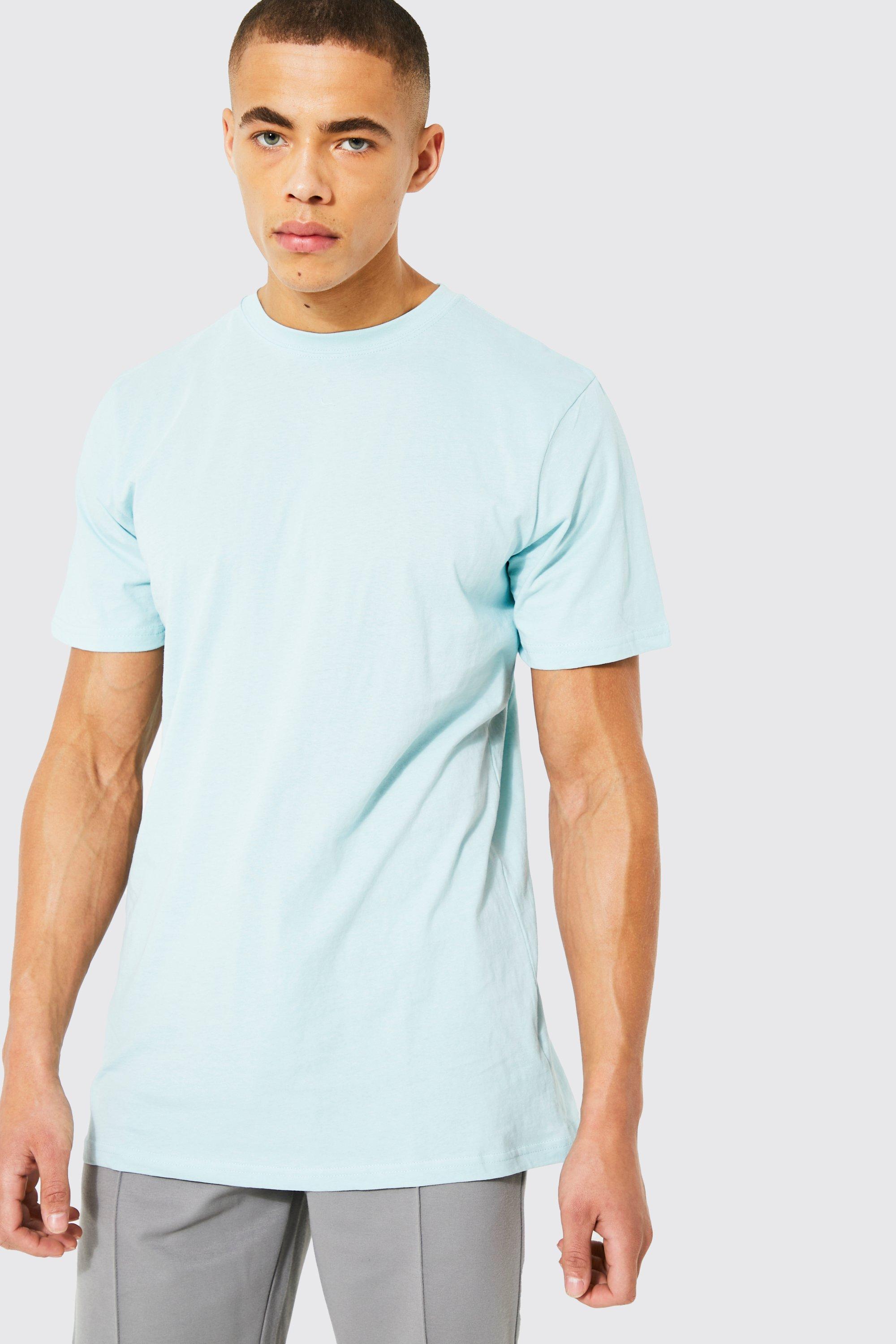 Longline t shirt boohoo hotsell